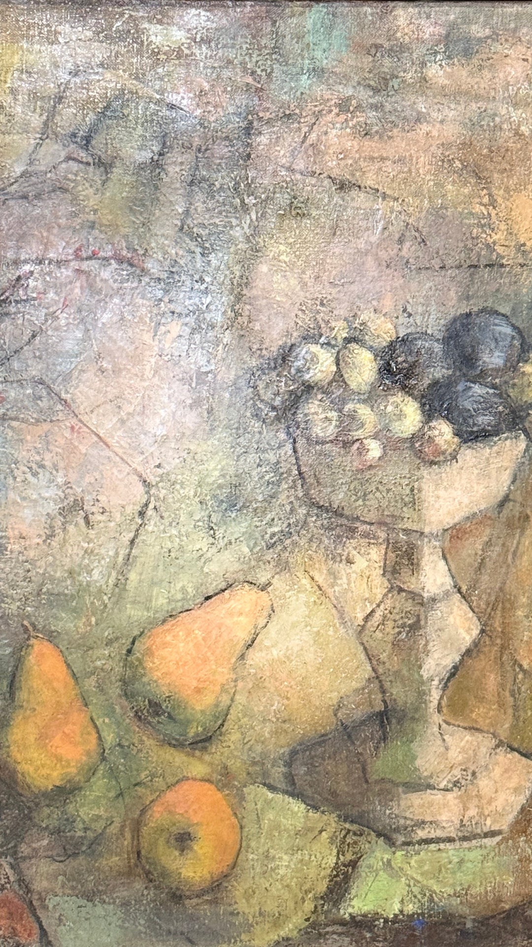 Original Oil Painting Fruit & Flowers