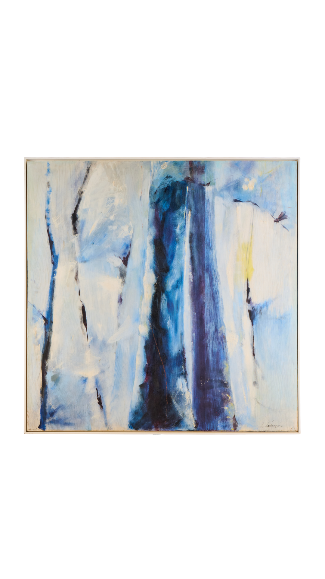 Vintage Monumental Abstract Expressionist Painting