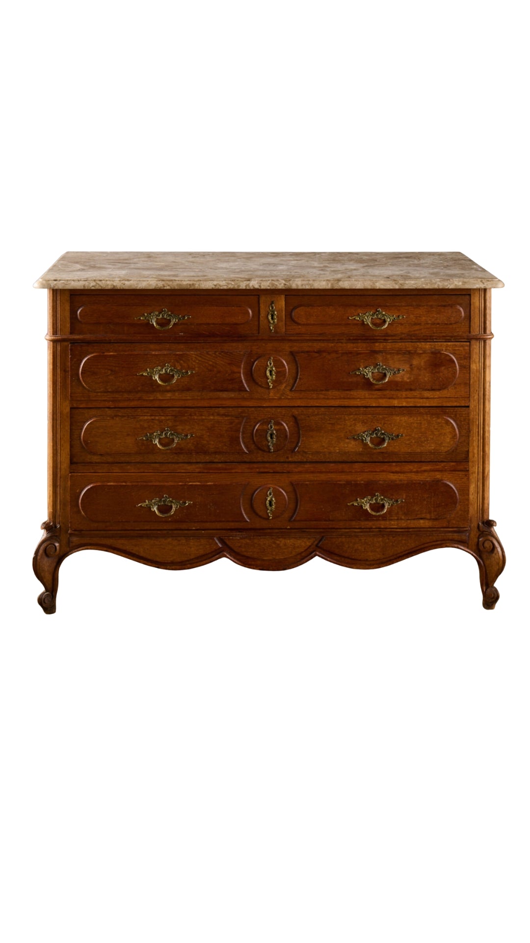 L549 Marble Top Dresser