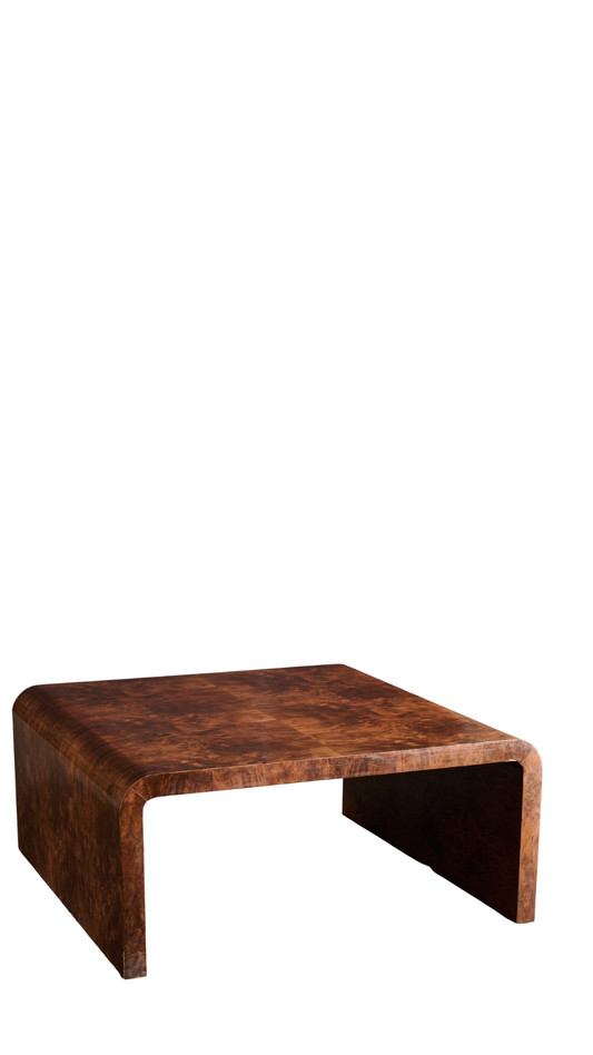 Burl Coffee Table - D7 Dark Wood