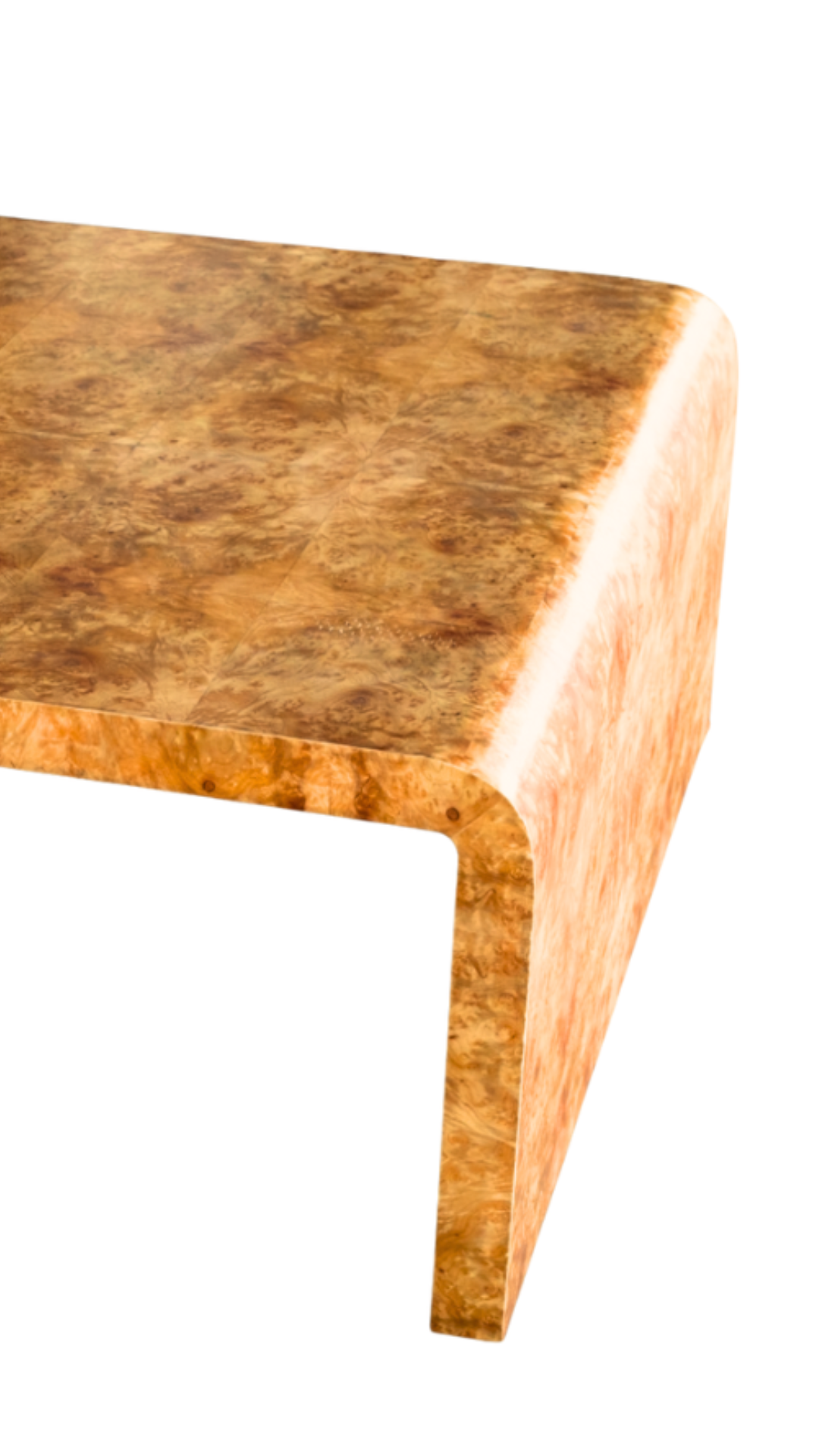 Burl Coffee Table - D7 Light Wood