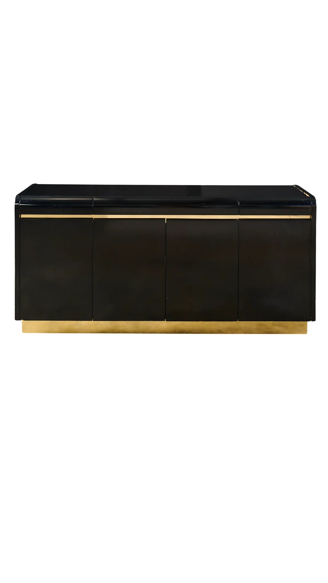 Antique Black Sideboard