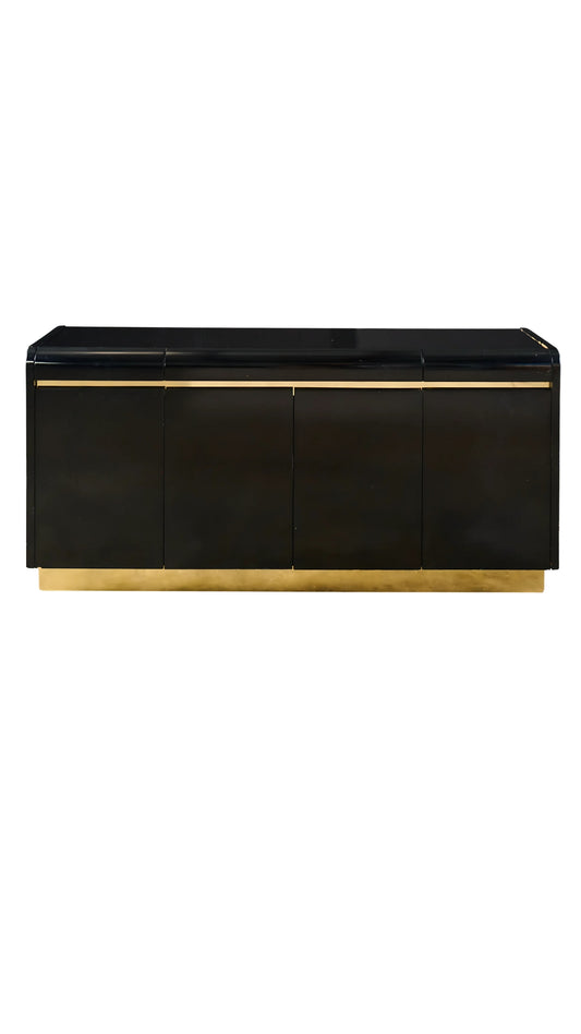 Antique Black Sideboard