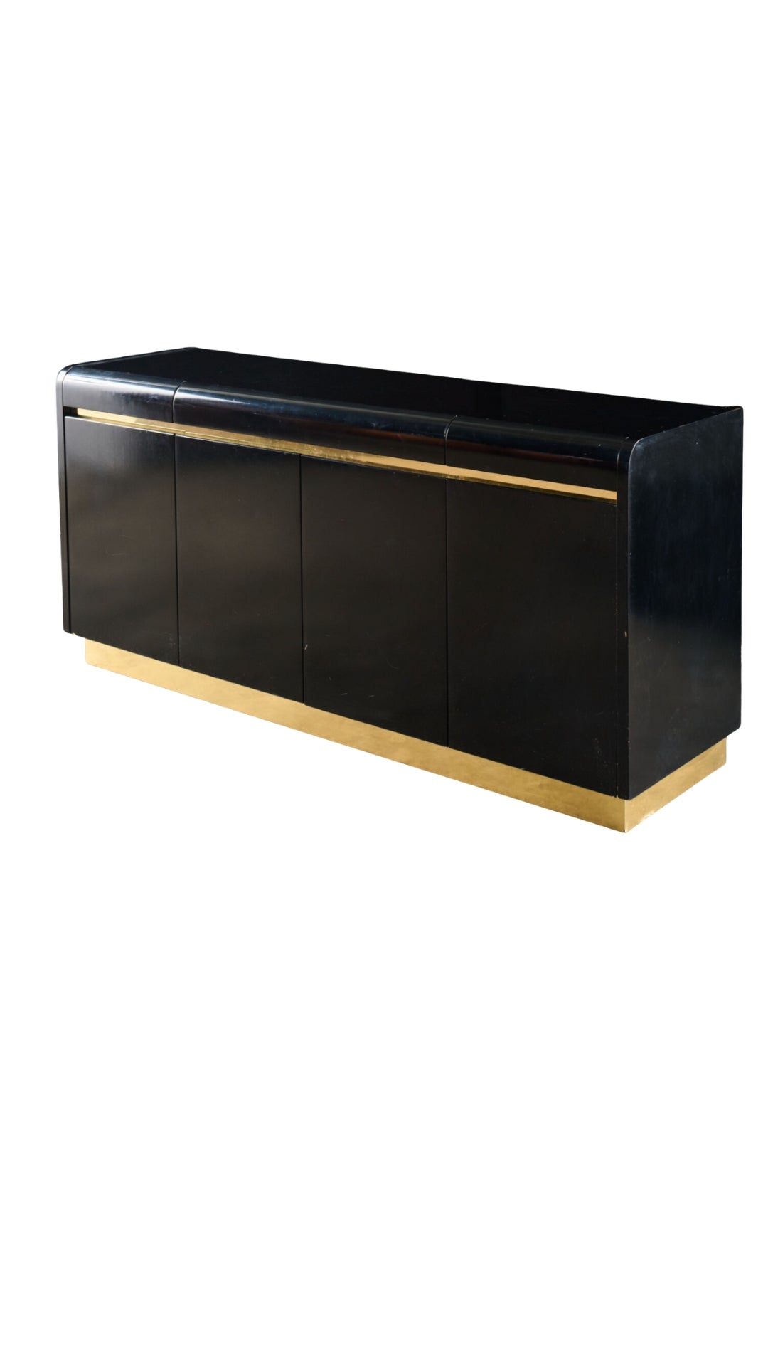 Antique Black Sideboard