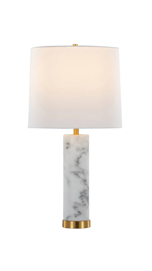 Marbella 26" Marble Table Lamp