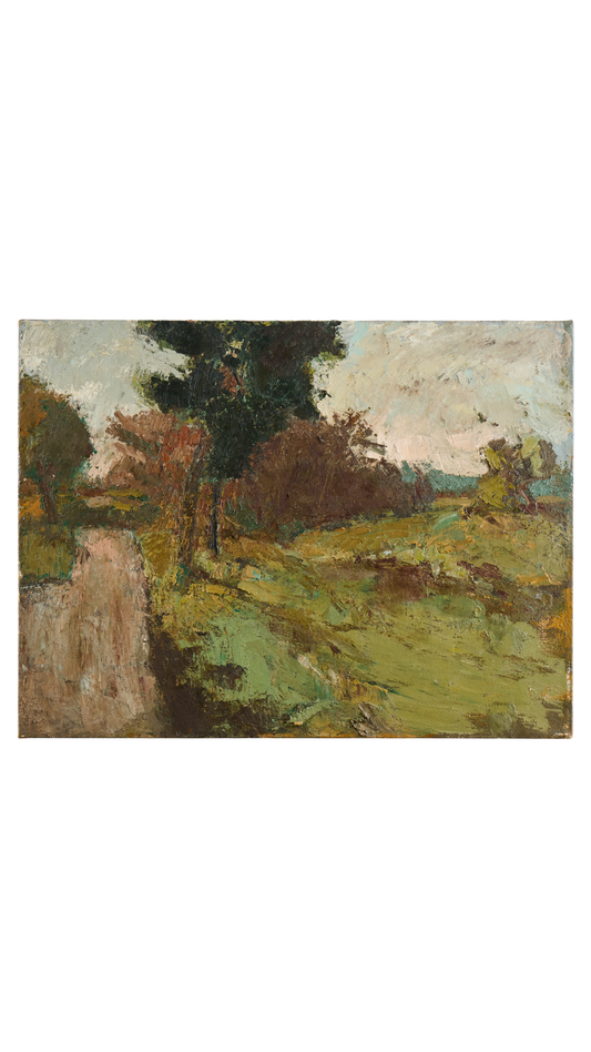 Moody Color Abstract | Oil on Canvas