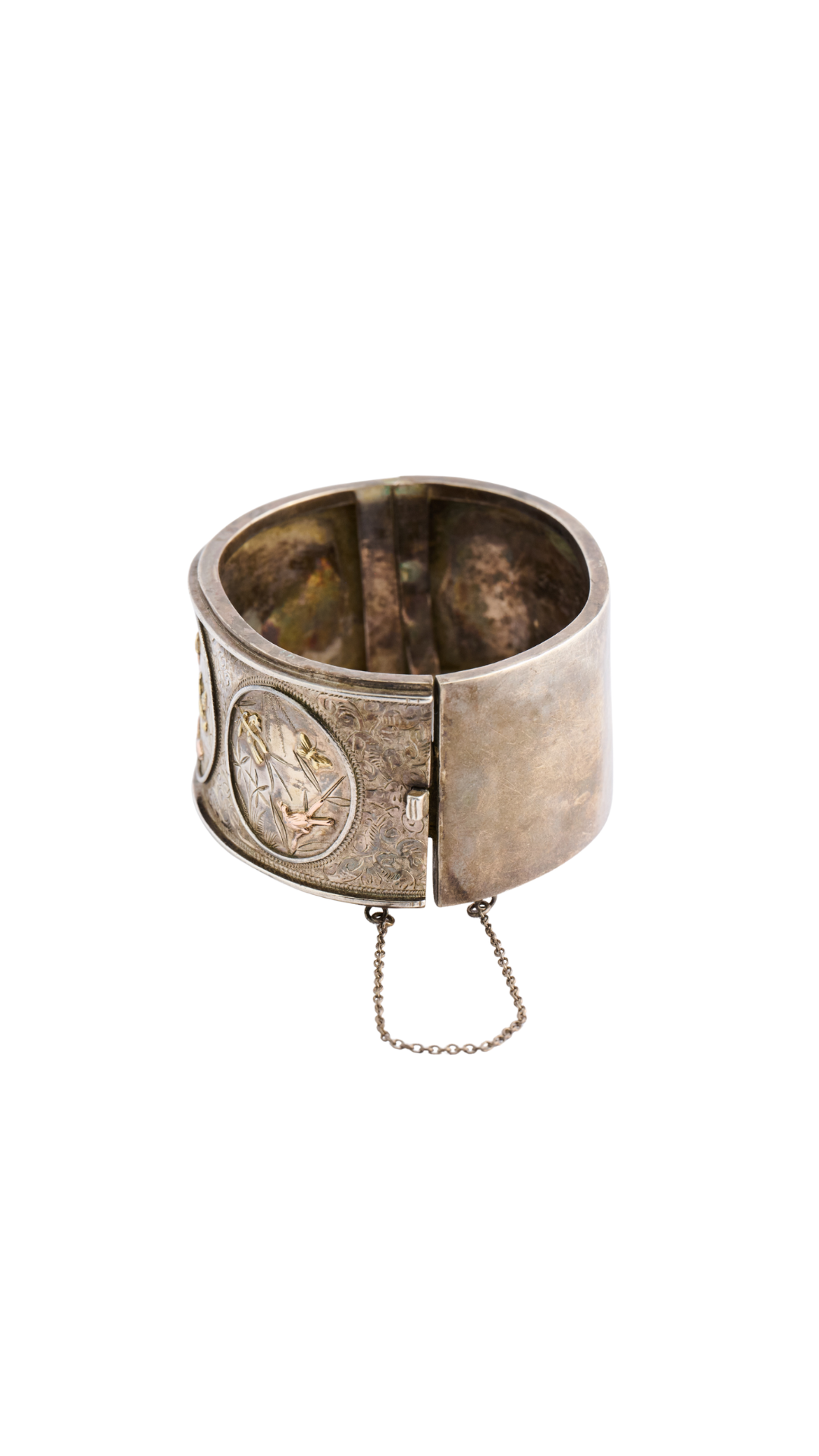 367 Sterling Silver Cuff w/ Design