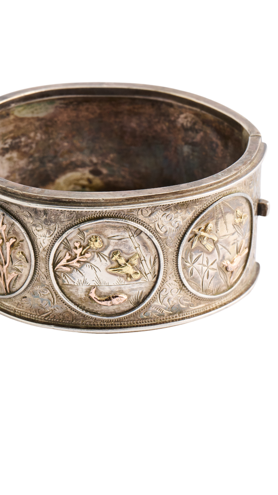 367 Sterling Silver Cuff w/ Design