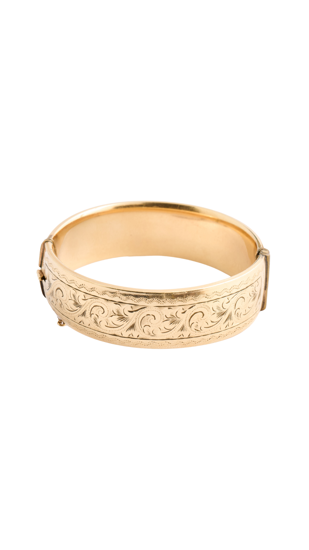 9ct Gold Vintage Cuff