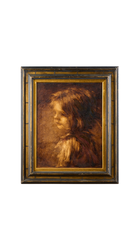 Alfred Sussi | Semi Abstract Child Portrait