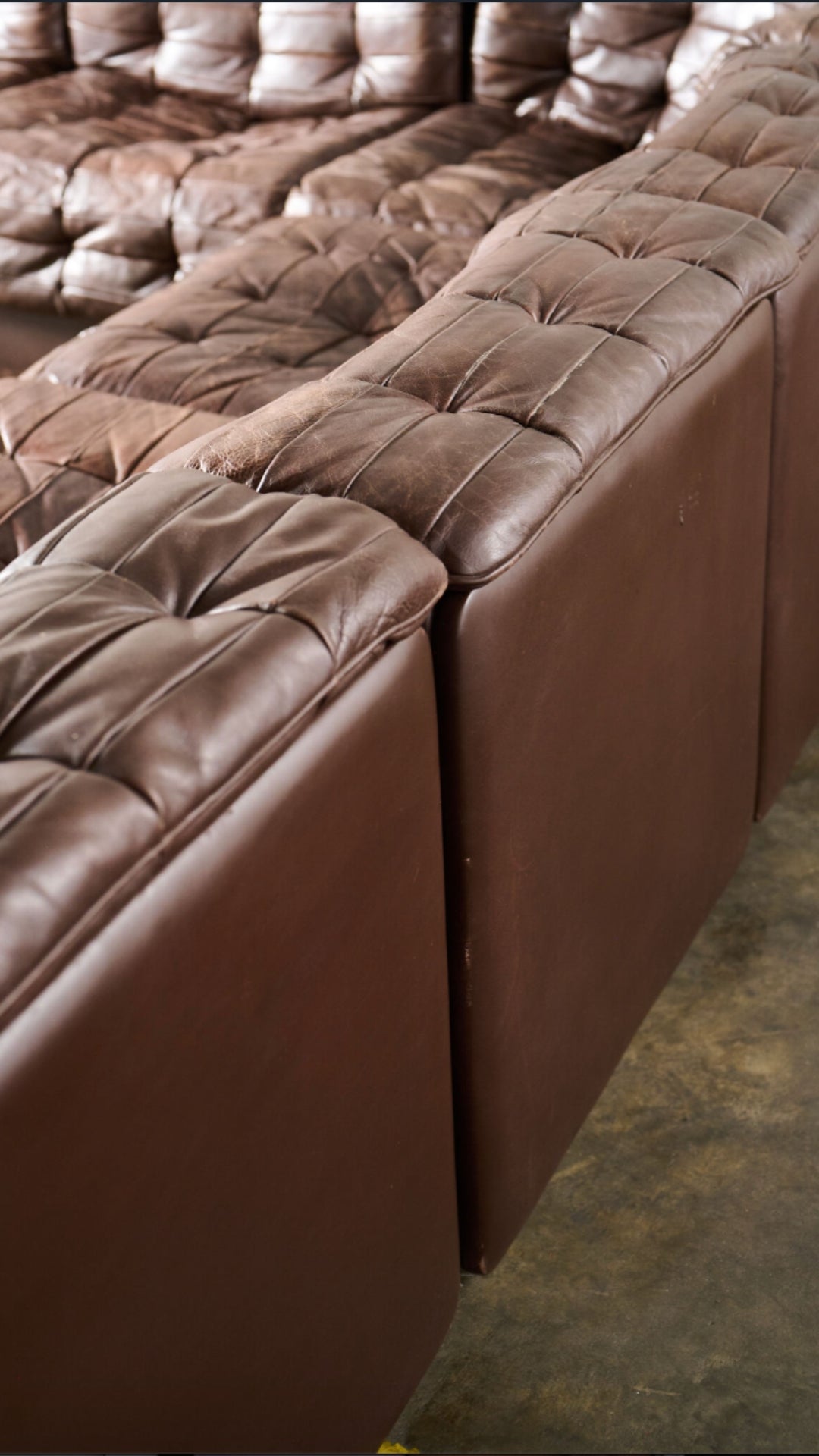 C445 1960 Desede Sectional Sofa