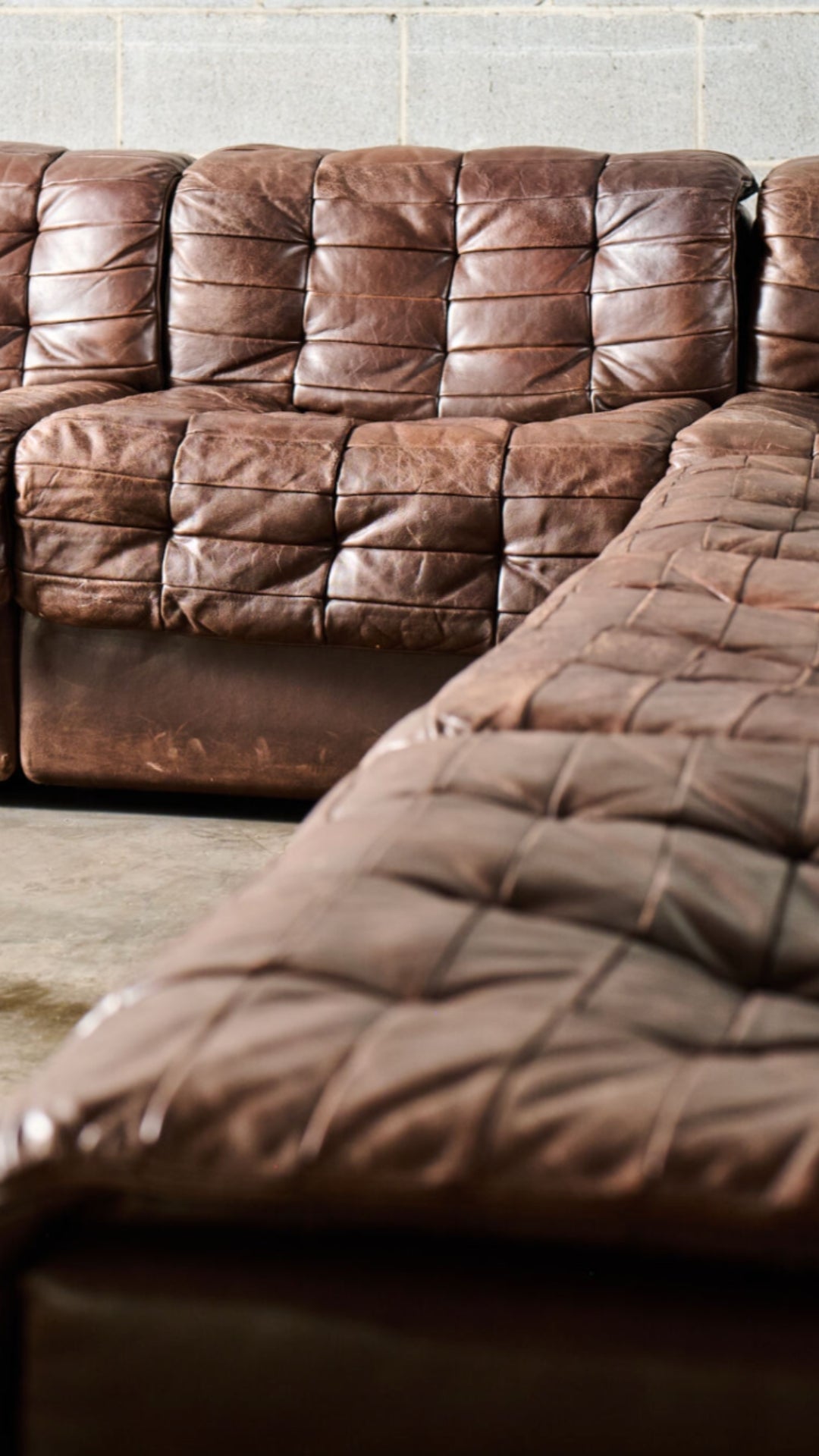 C445 1960 Desede Sectional Sofa