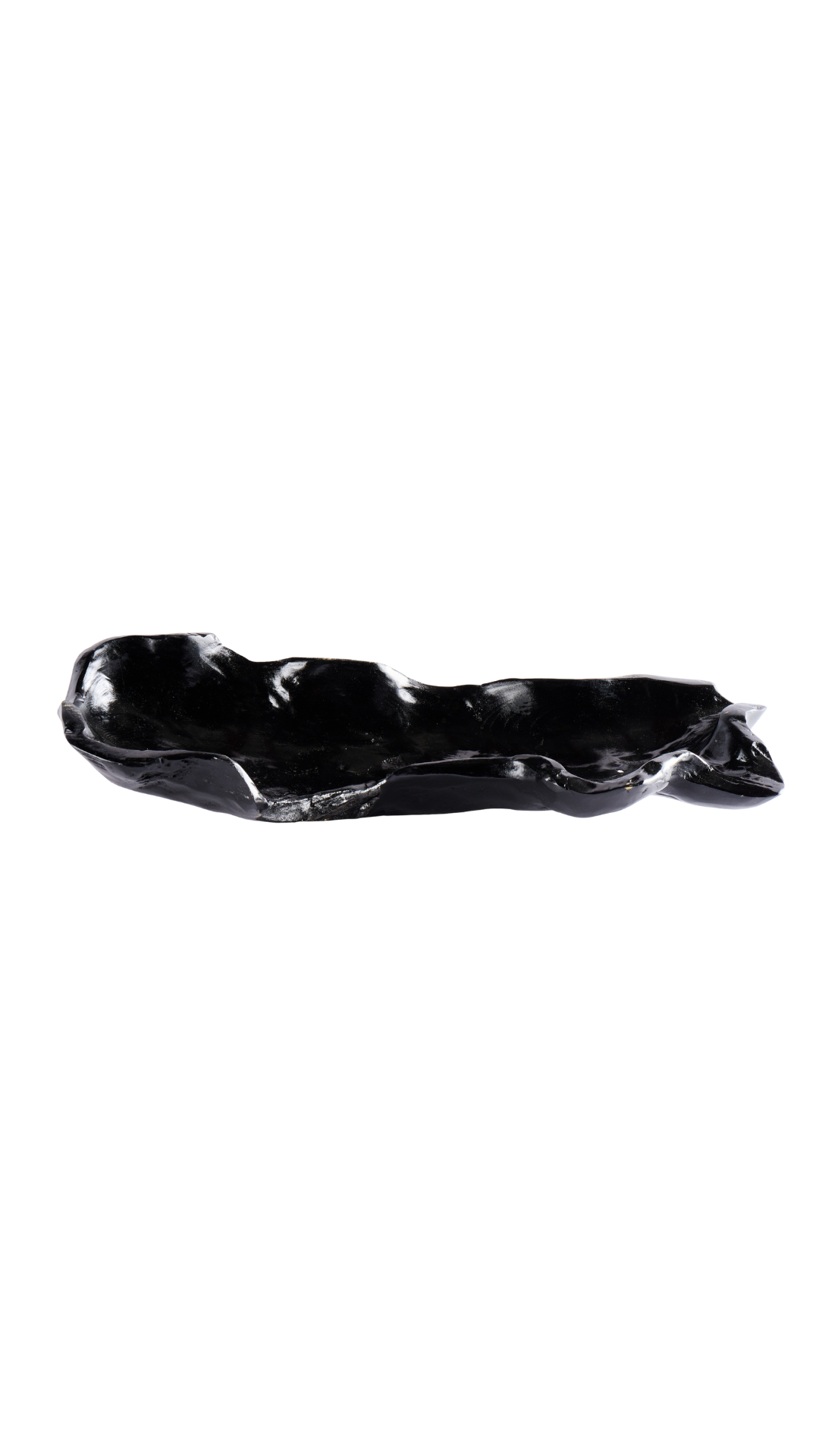 Medium Black Teak Plate/Bowl