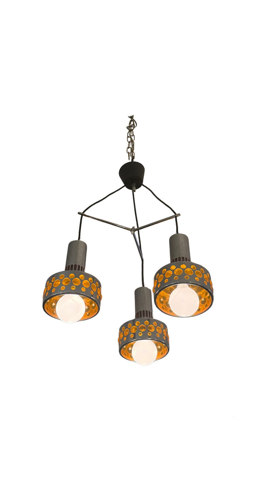L084 Chrome Spider Chandelier
