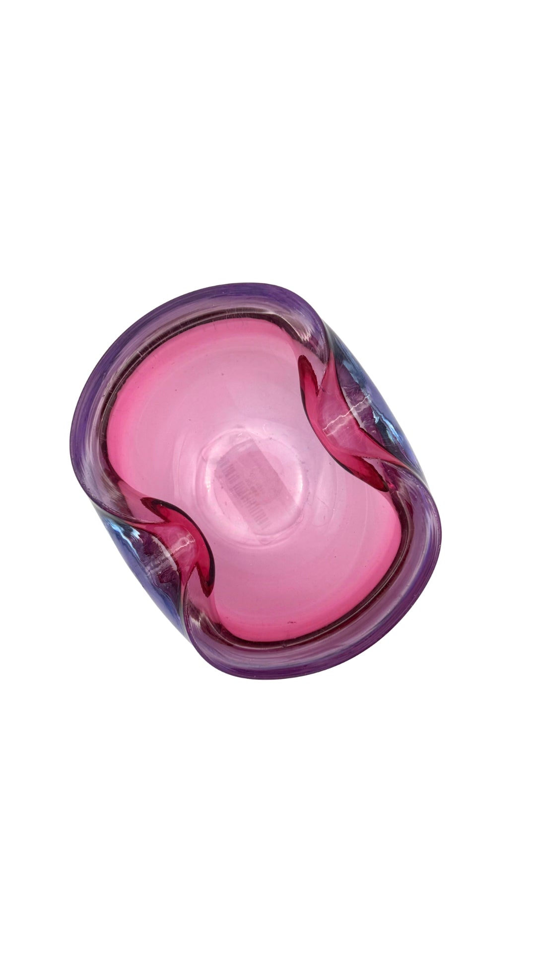 Murano Glass - Small Pink Ashtray