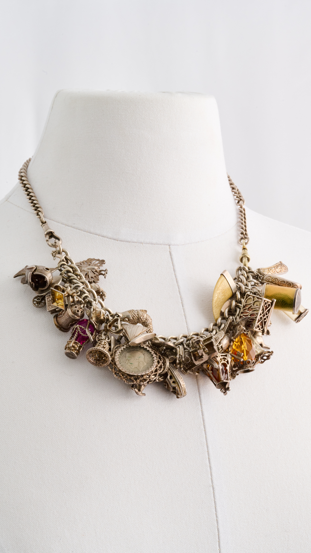 Watch Chain Charm Bracelet Neckmess