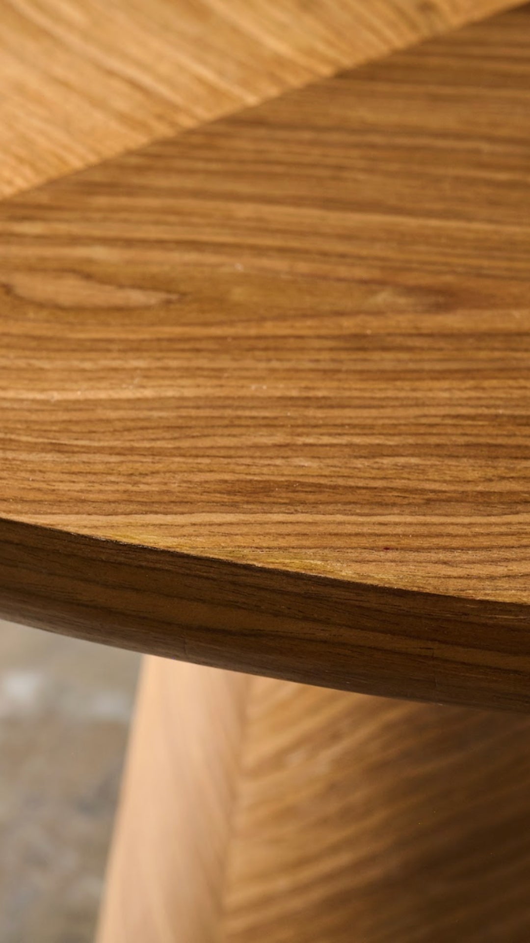 Round Walnut Dining Table - D13