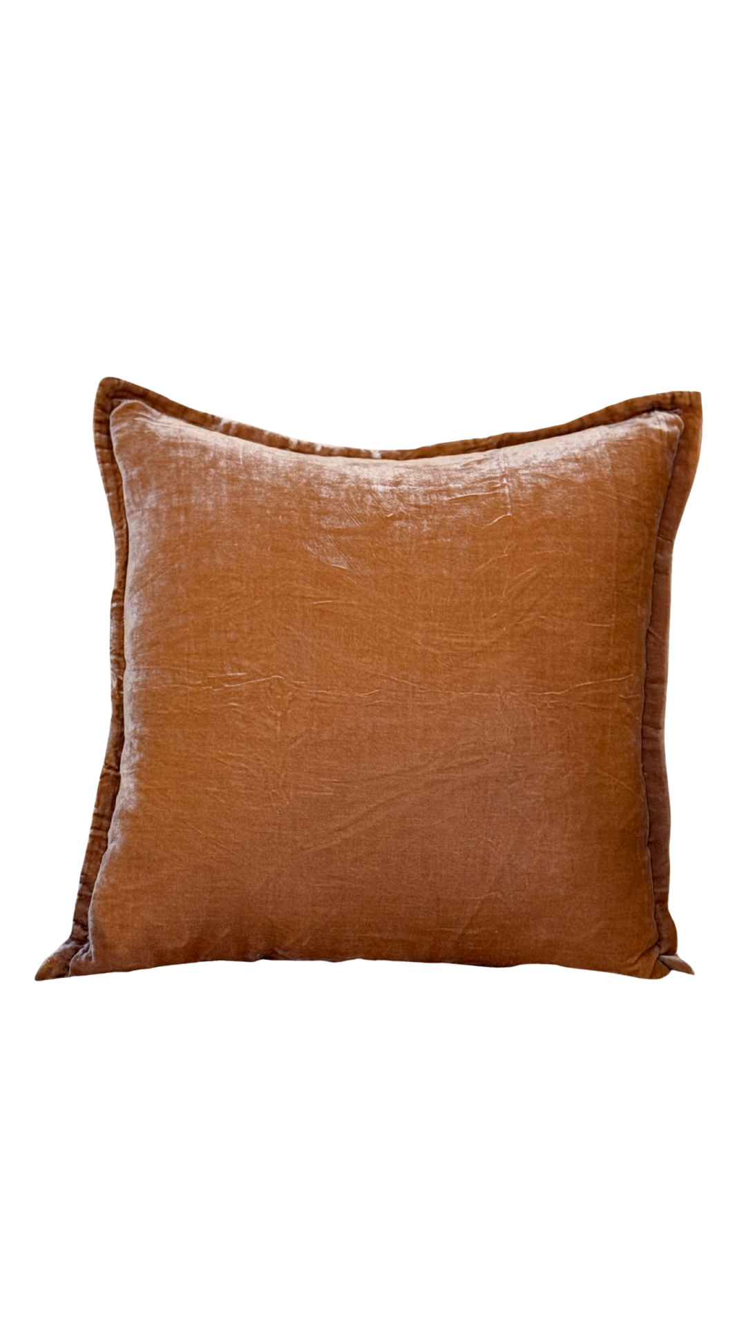 Square Pillow Cover (Silk/Velvet) 22''x22''