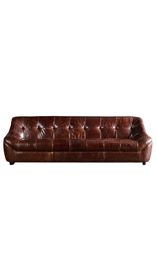 Mod Leather Sofa