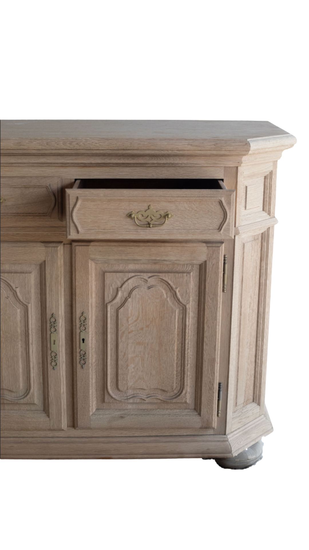 C405 Sandblasted Oak Sideboard