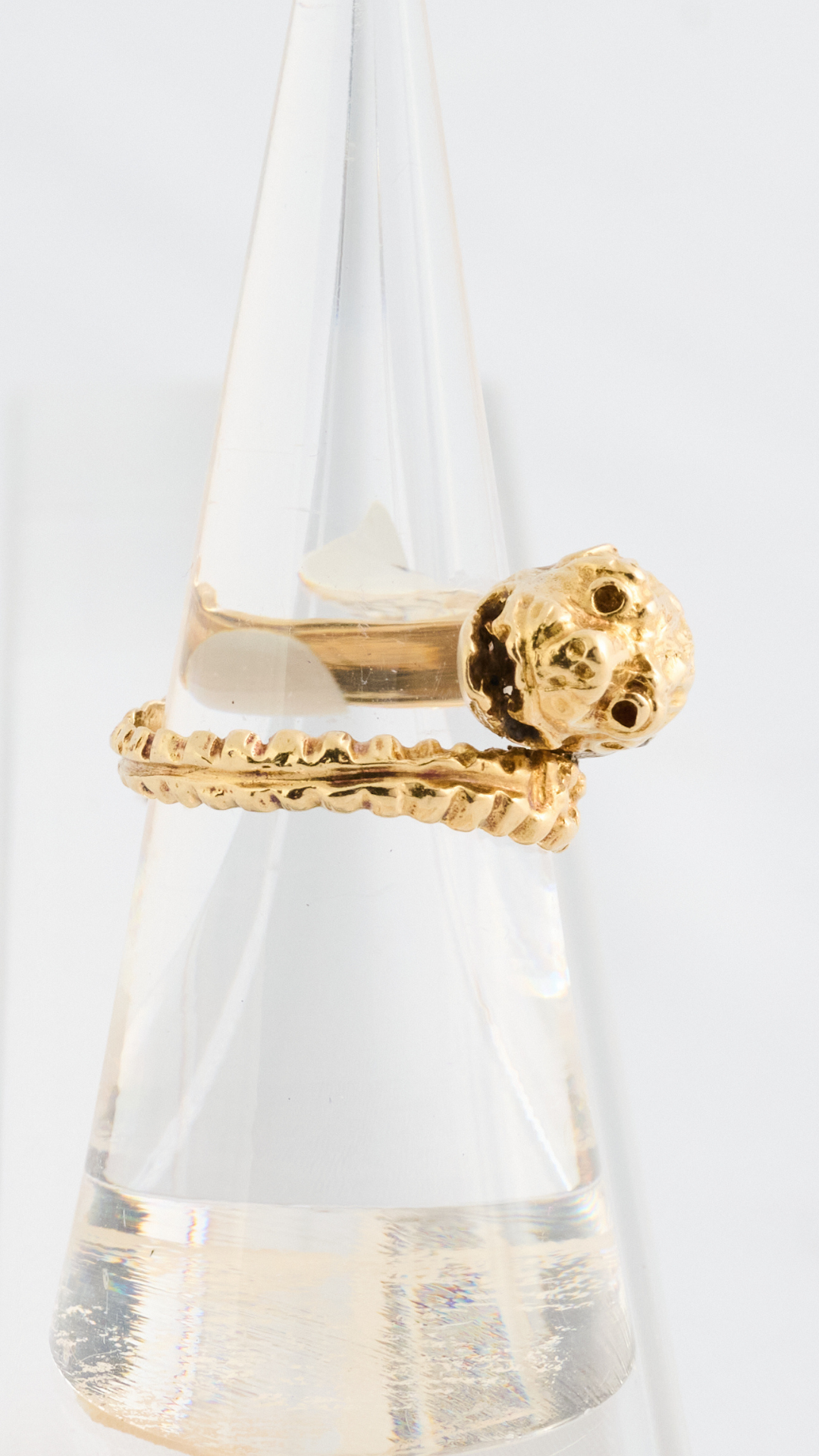 1311 Gold Chimera Ring