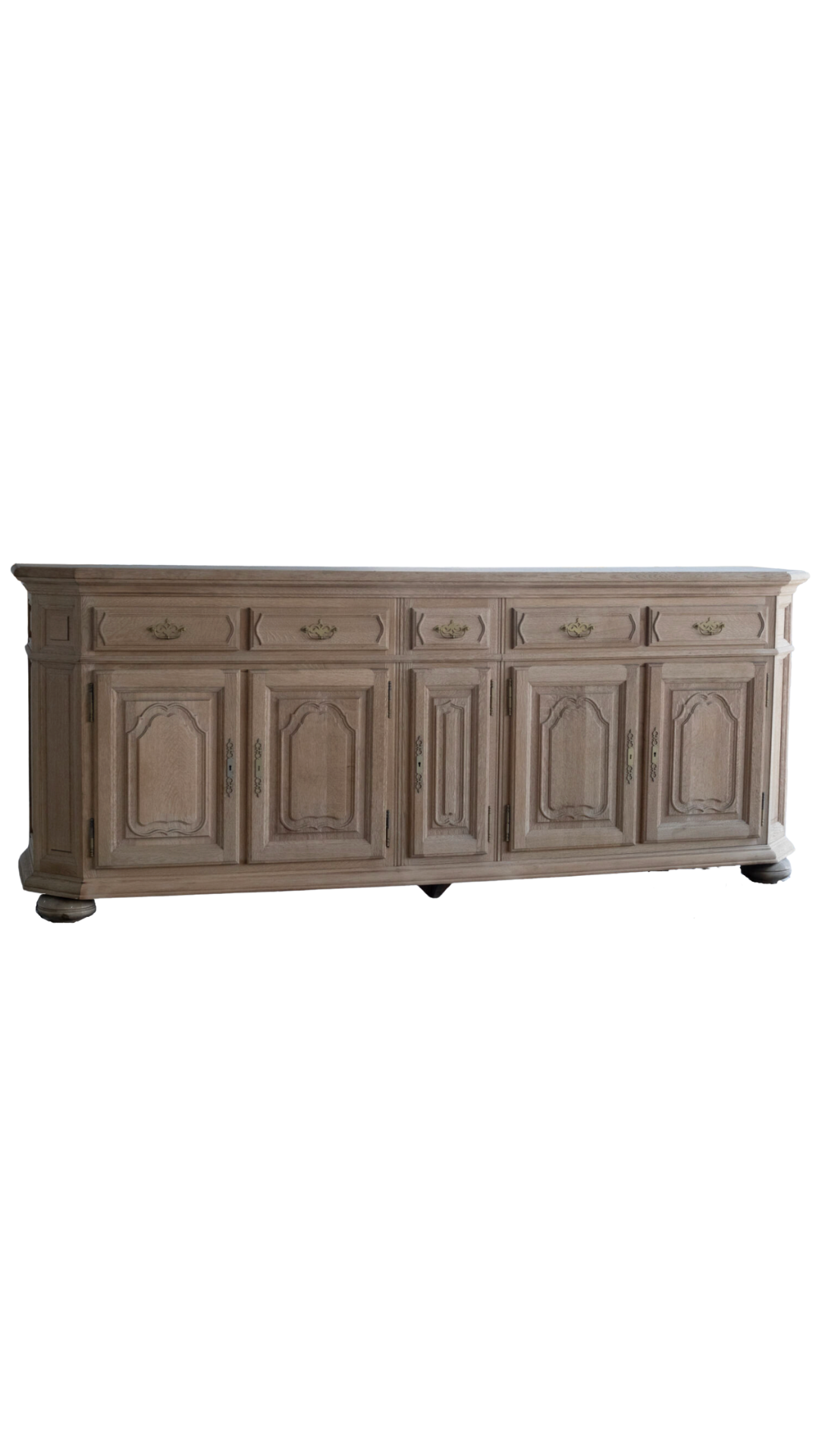 C405 Sandblasted Oak Sideboard