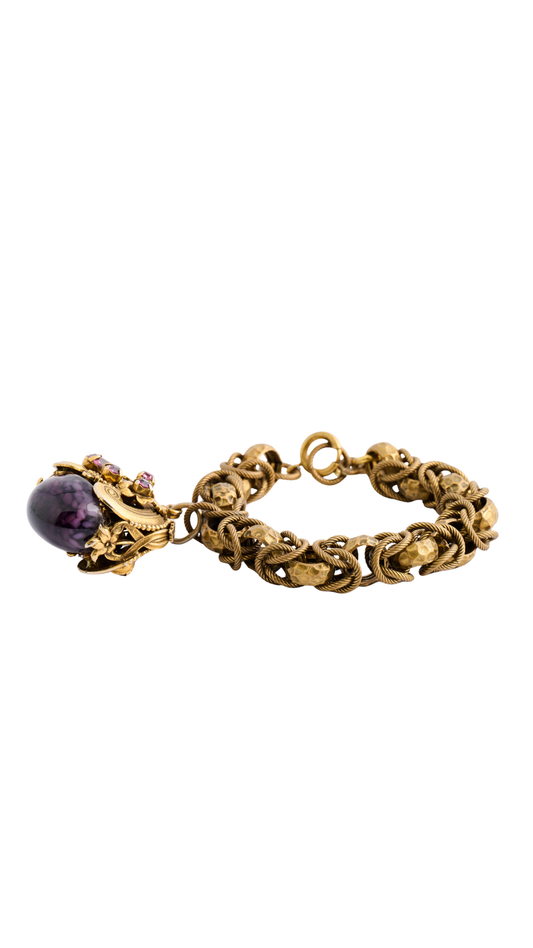 Vintage Amethyst Bracelet