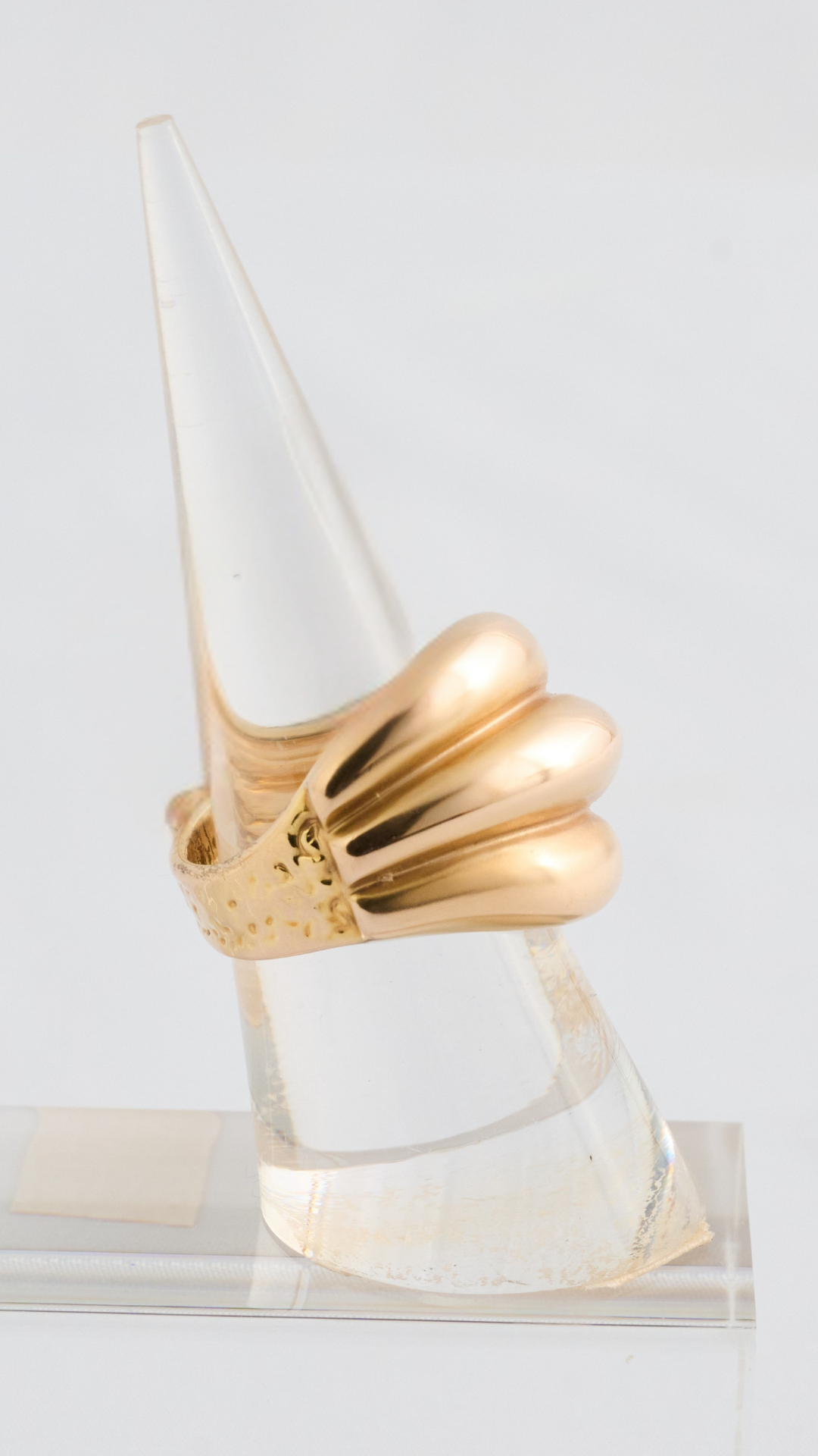 Gold Modernist Ring