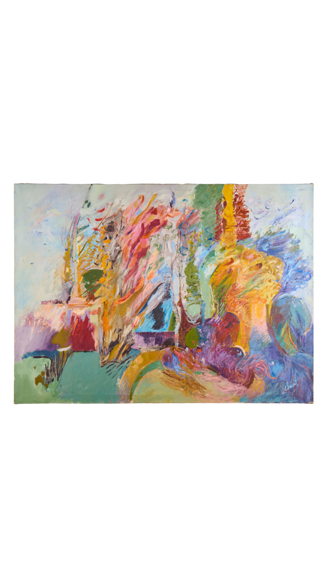 Deep Color Abstract | Sonia Chusit