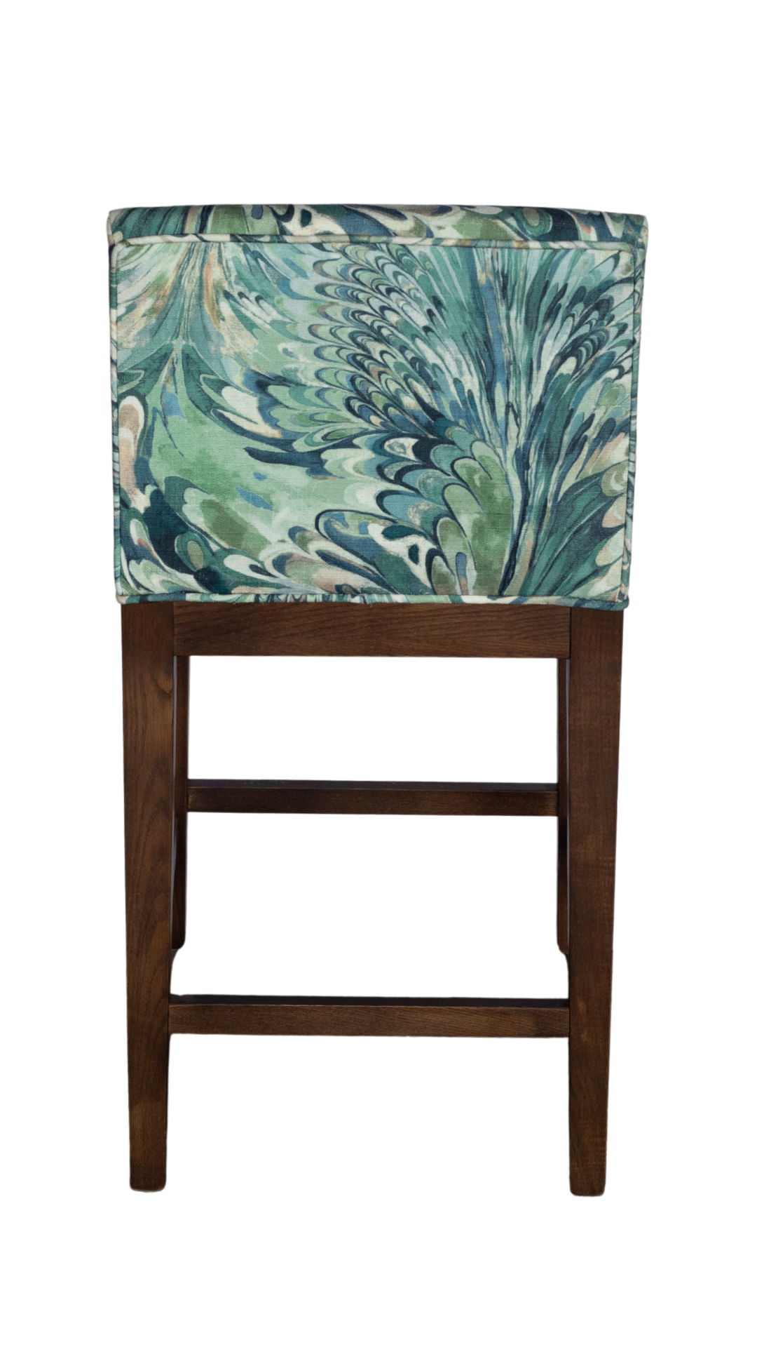 Ash Wood Counter Stool - Marble