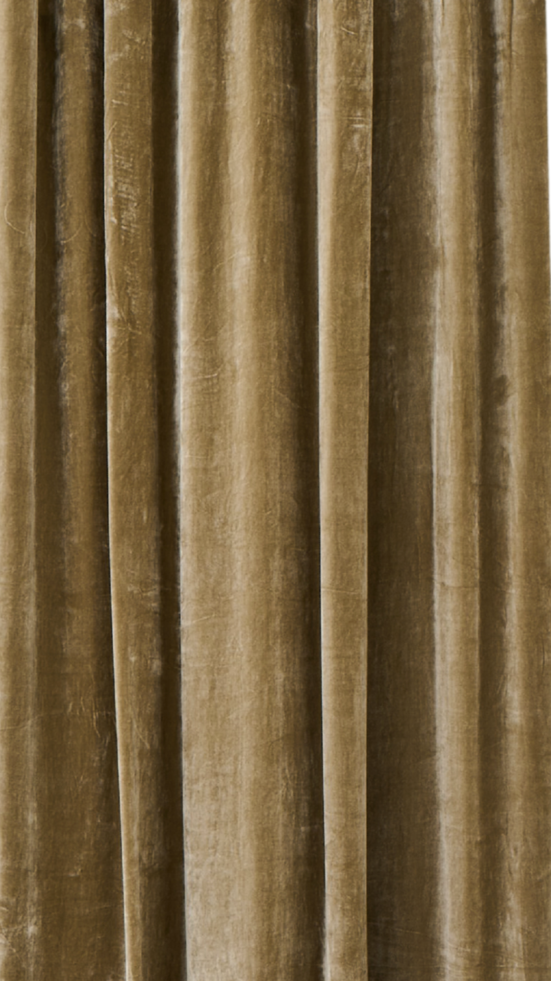 Full Panel Silk Velvet Curtain 4'x9'