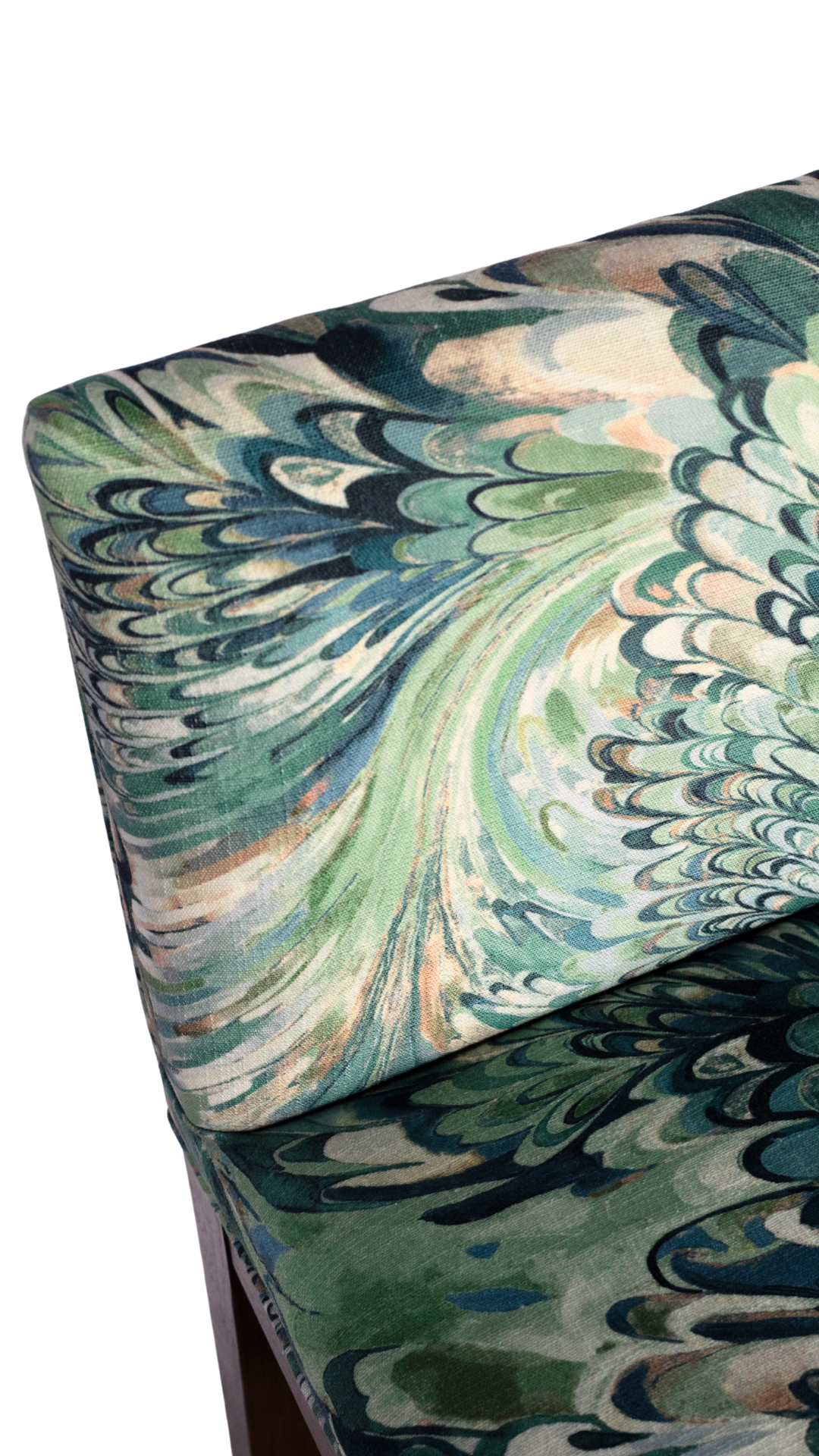 Ash Wood Counter Stool - Marble