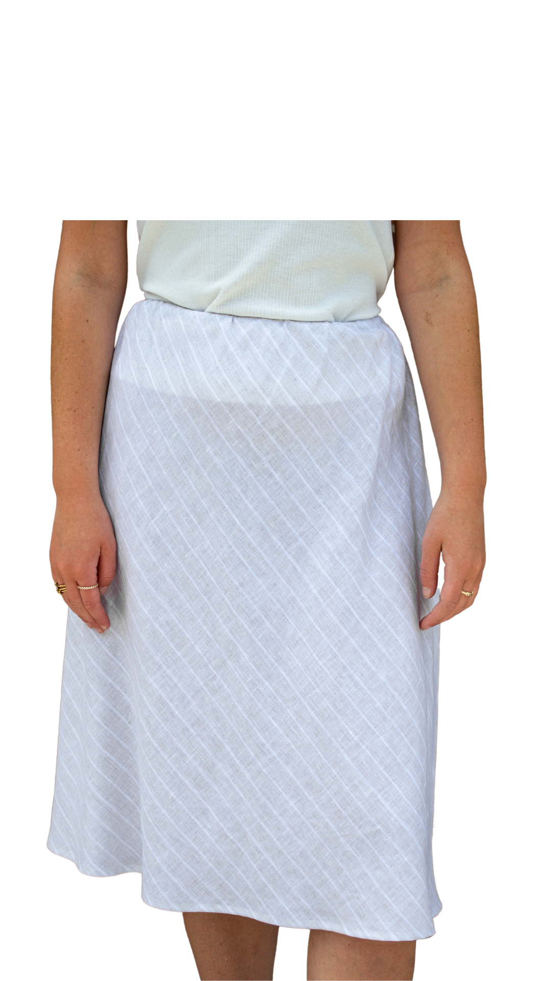 Terrie Flair Skirt Linen