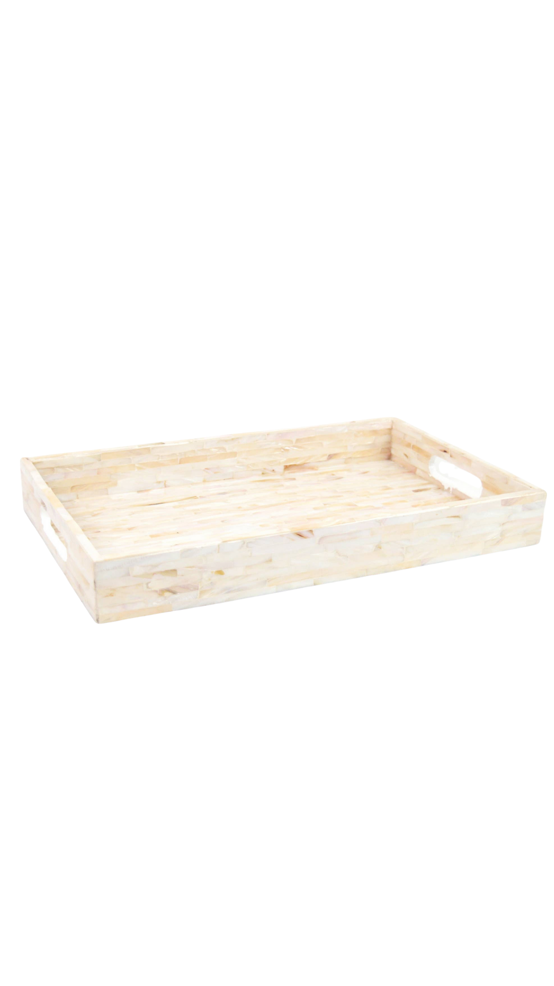 White Mother of Pearl Tray