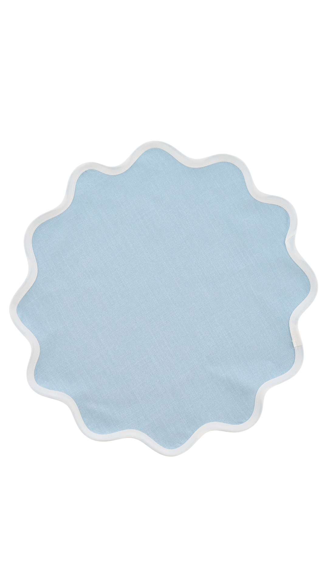 Scallop Placemat 16" Round S/4