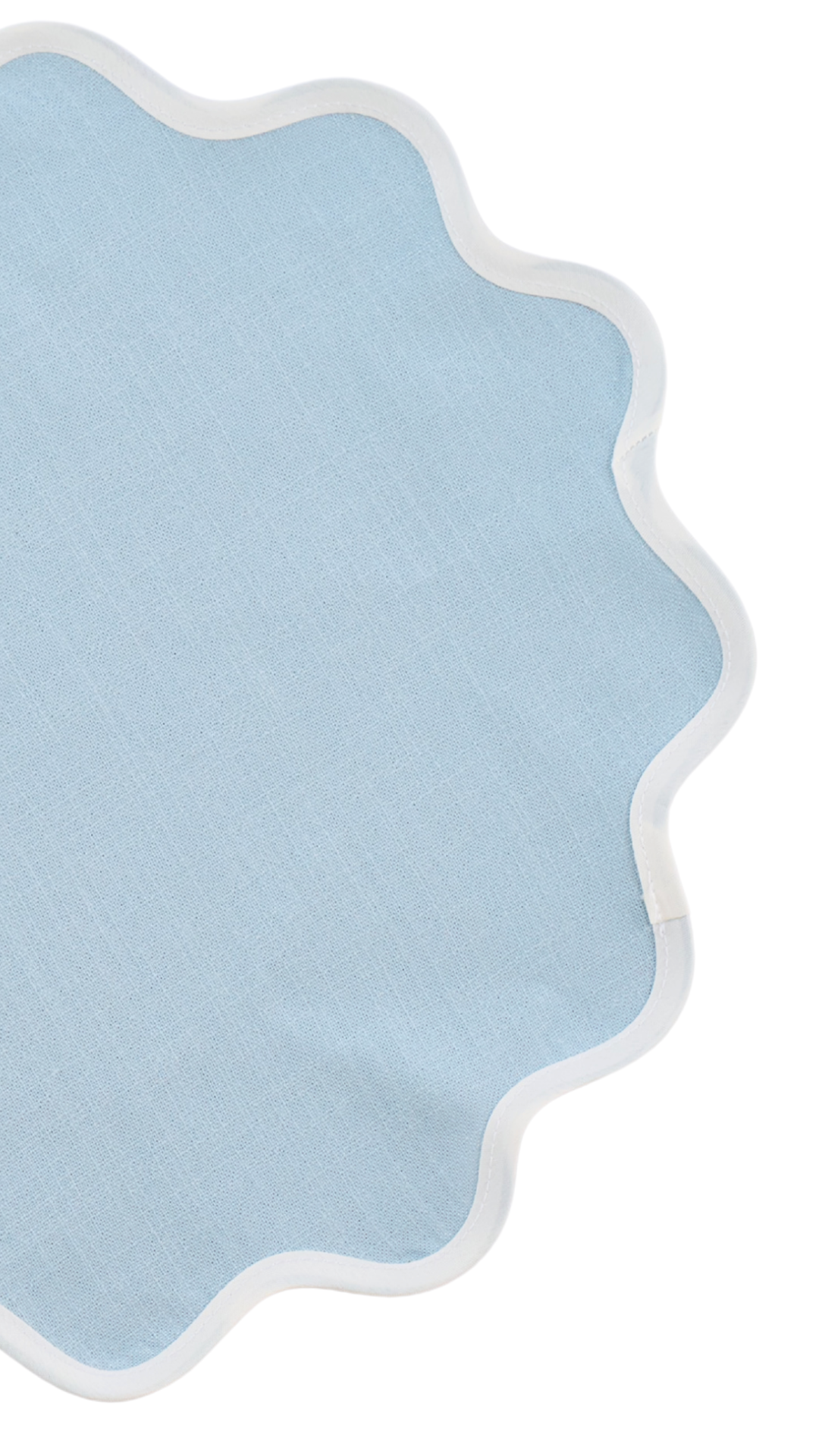 Scallop Placemat 16" Round S/4