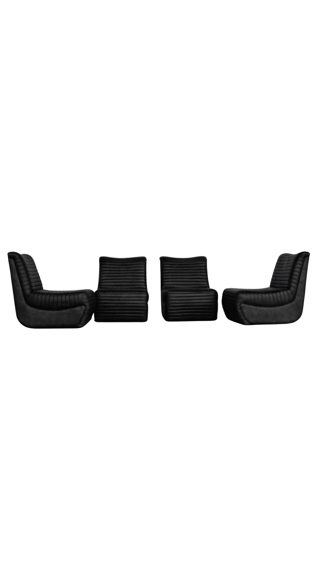 L080 Black Leather Chair
