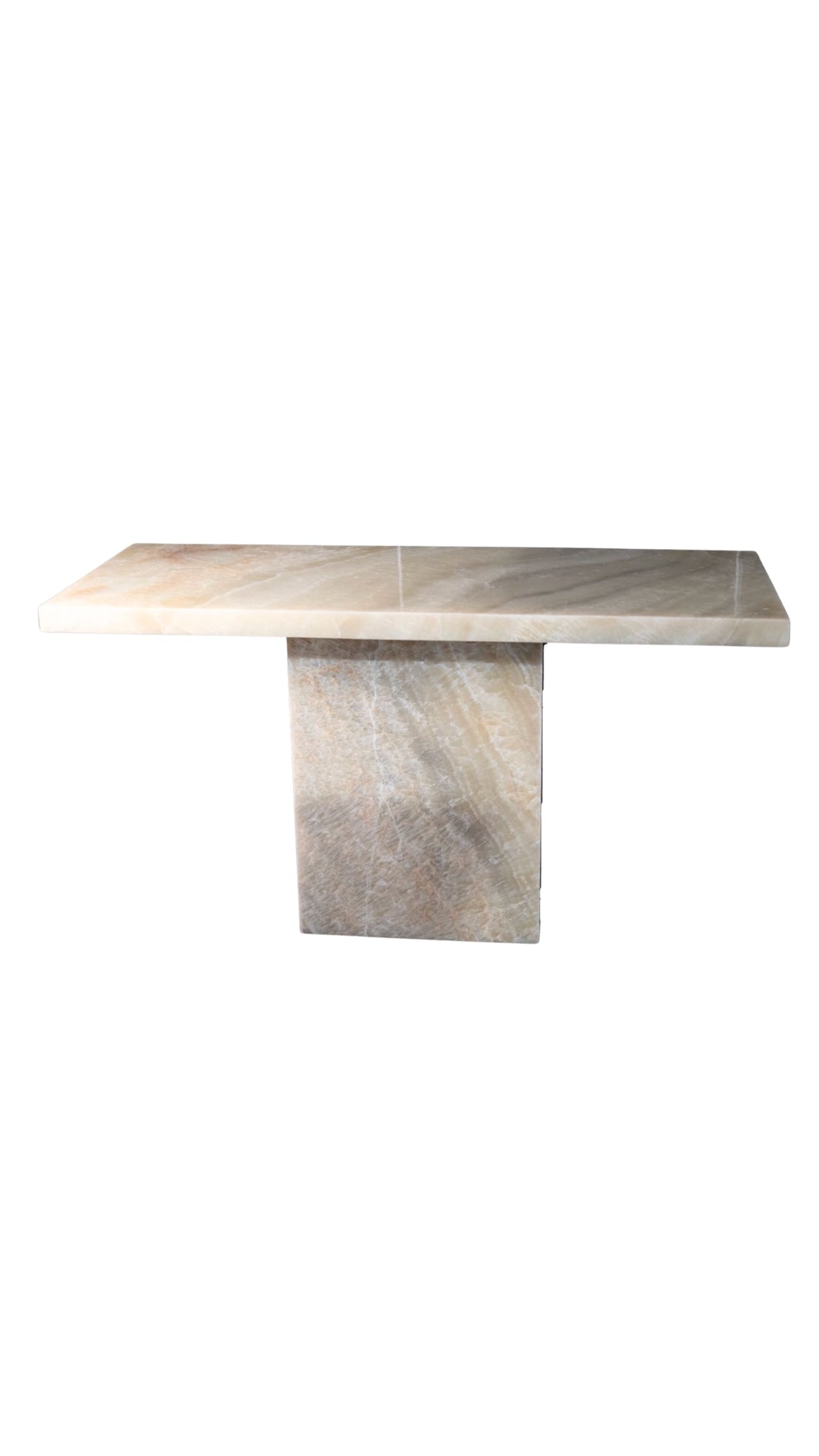 M22 Onyx Console Table with Base