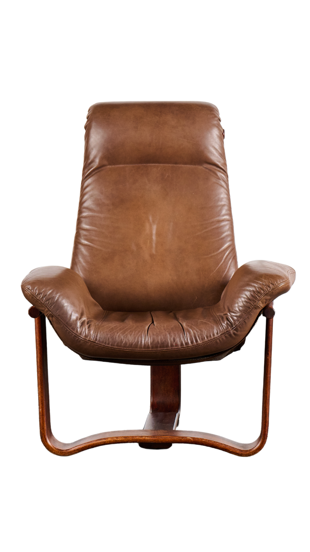 D6229 Westnofa Vestlandske Leather Armchairs