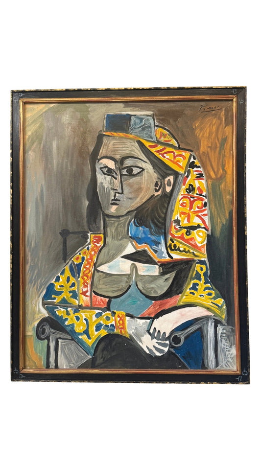 In the Style of Picasso | Egyptian Woman