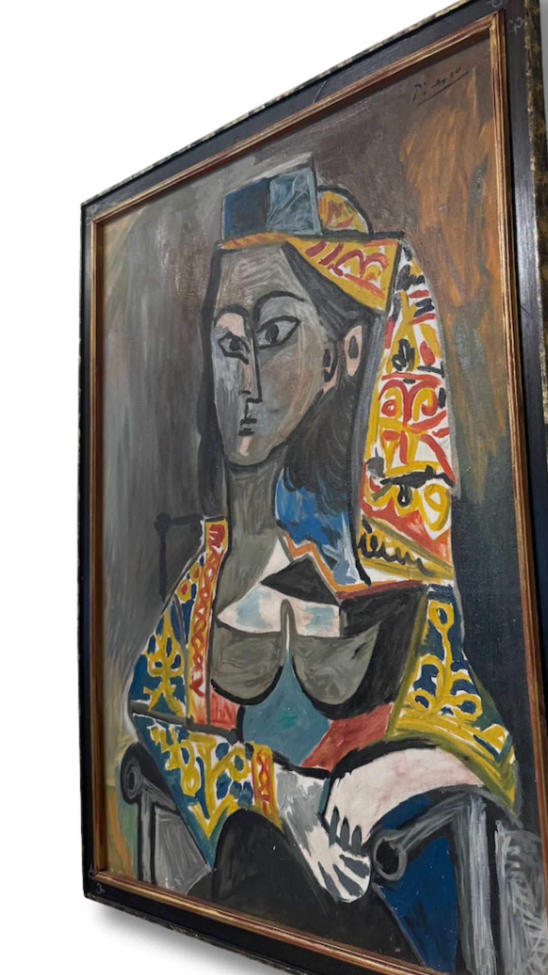 In the Style of Picasso | Egyptian Woman