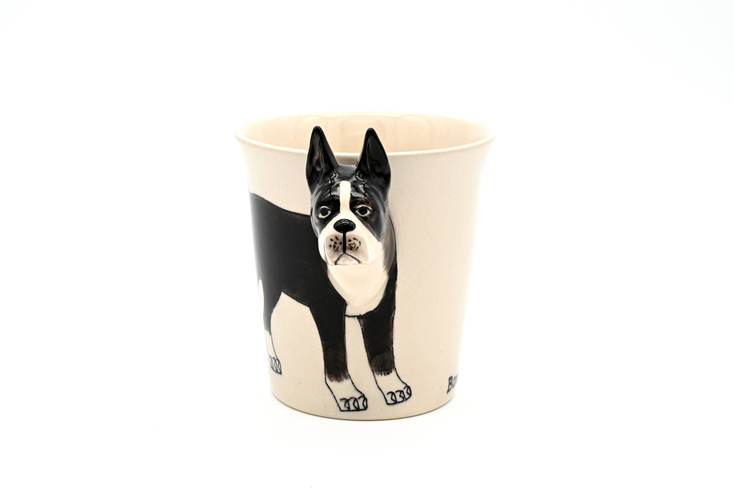Black Boxer Mug 10 oz