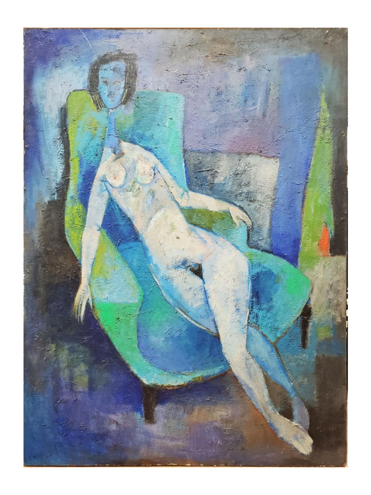 Vintage Abstract of A Woman | Serai Sherman
