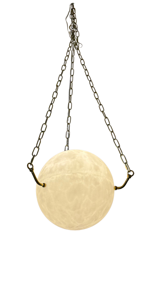 OGS-LI55 Marbled Sphere Hanging Light