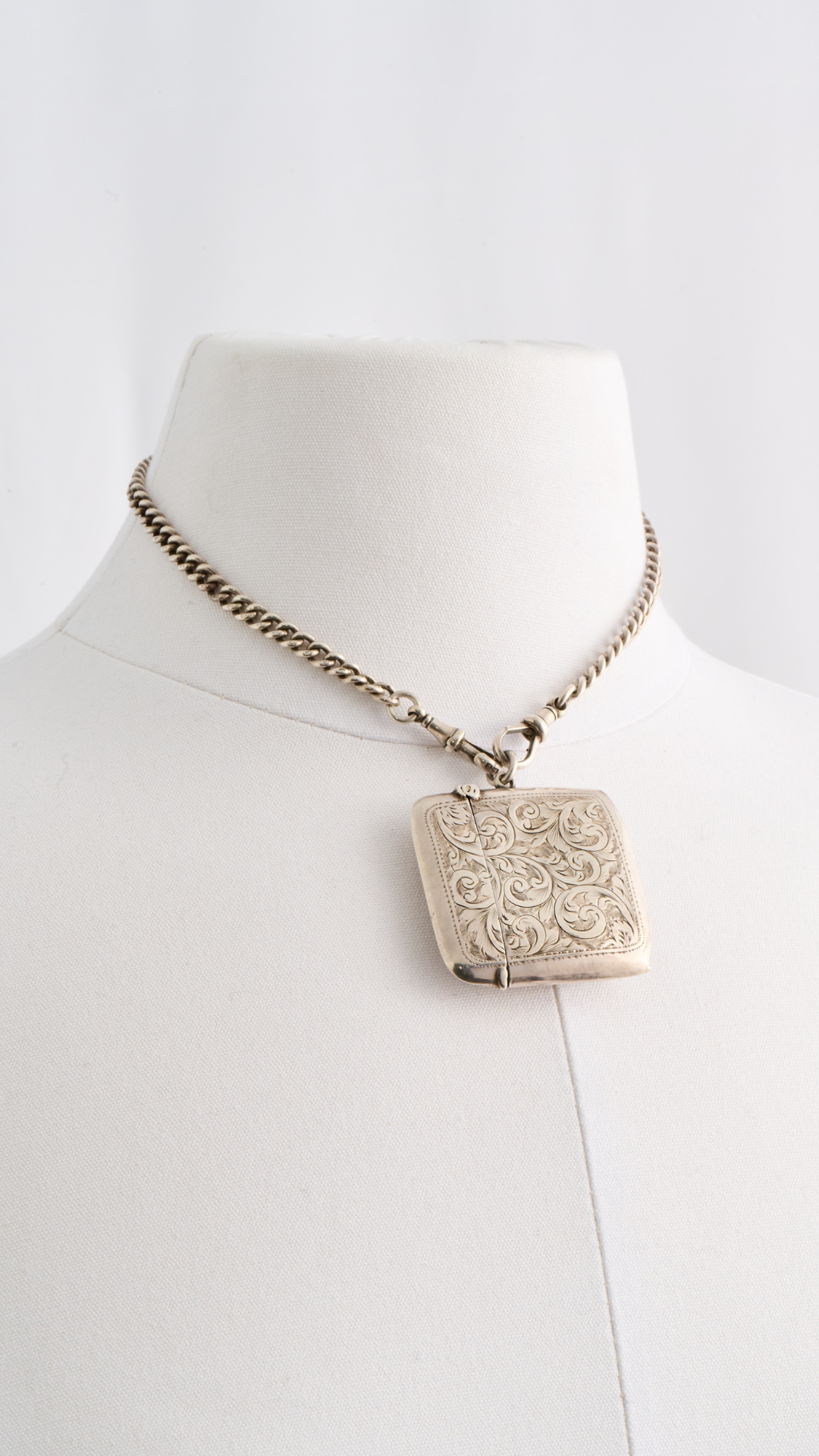 Gold Match Stricker Charm Necklace