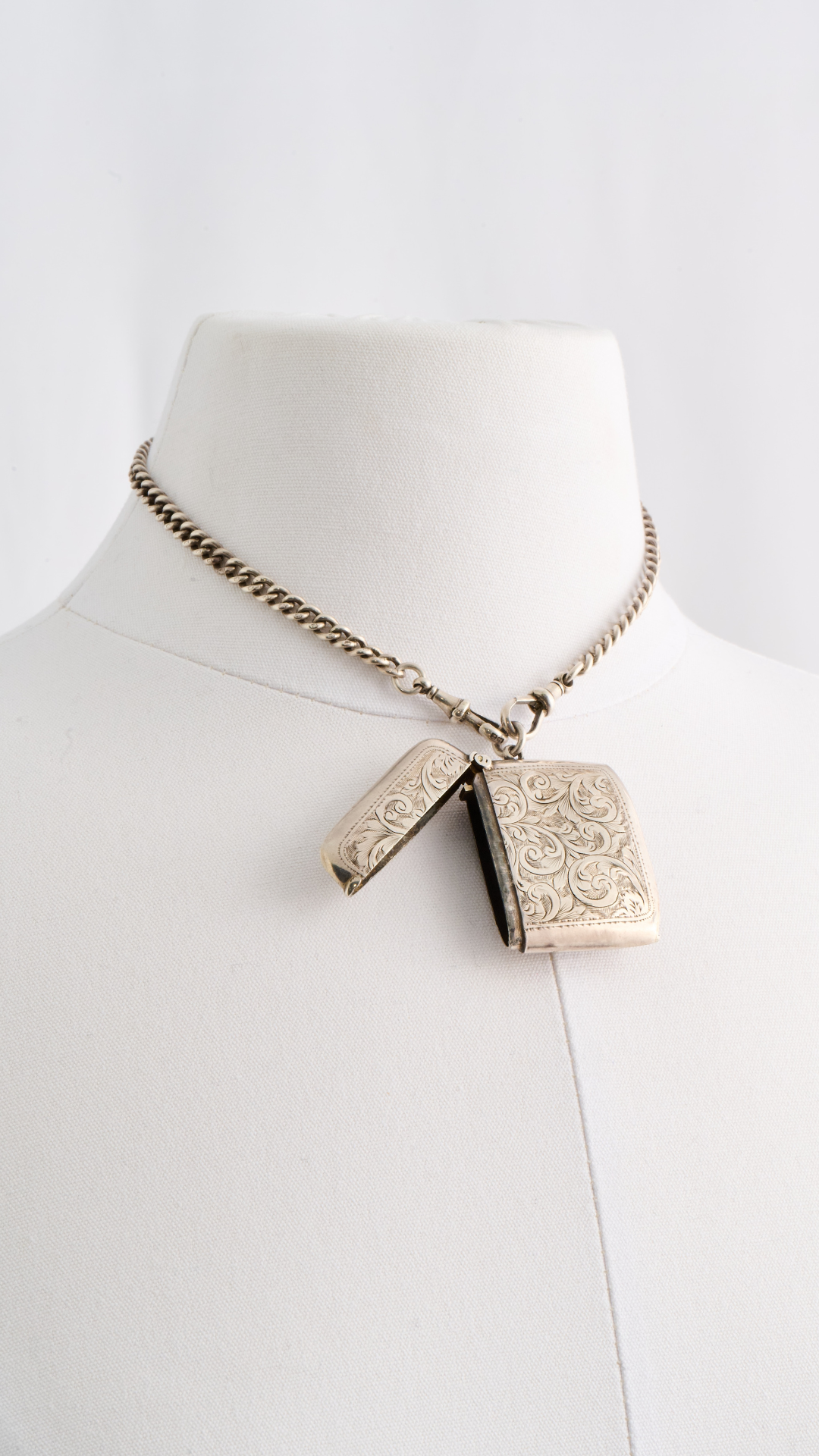 Gold Match Stricker Charm Necklace