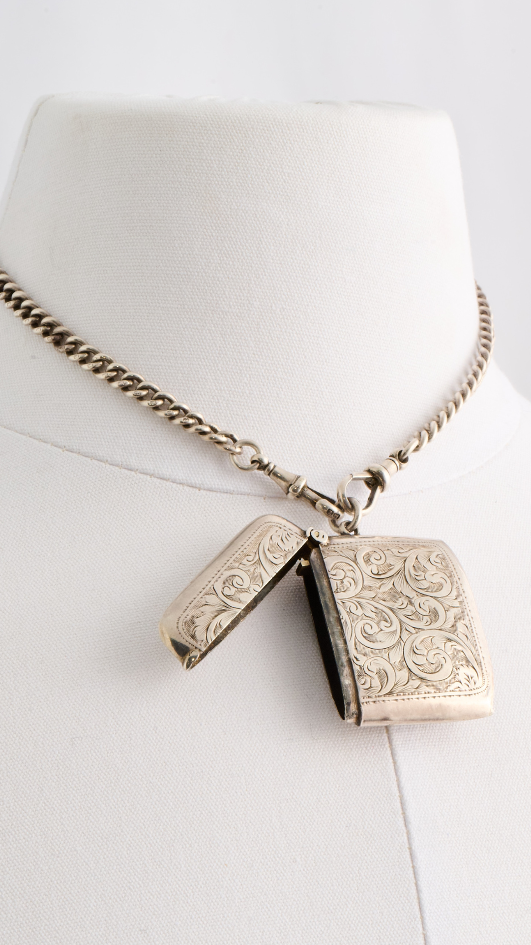 Gold Match Stricker Charm Necklace