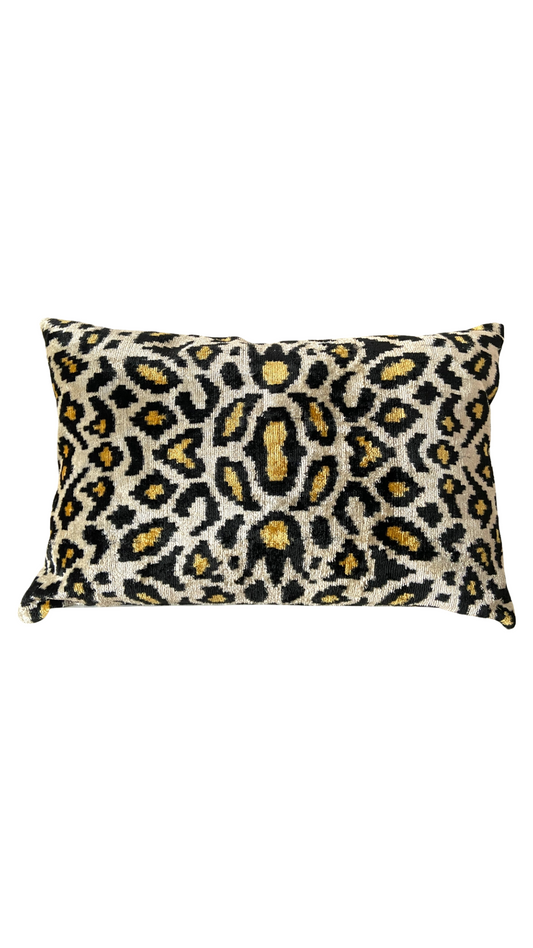Ikat Leopard Pillow Sham