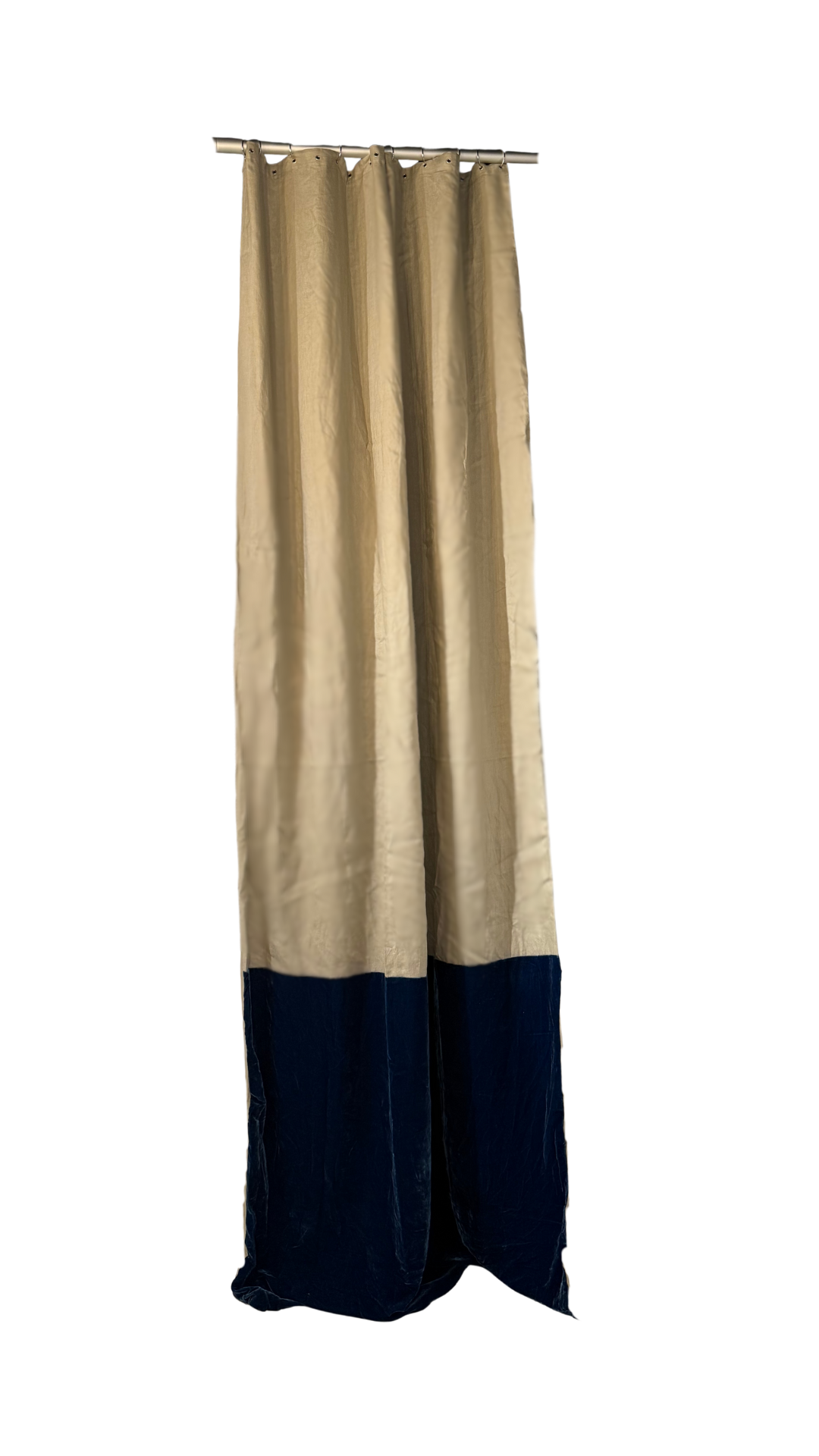 Double Layer Curtain (Silk & Velvet) 4ft x 9ft