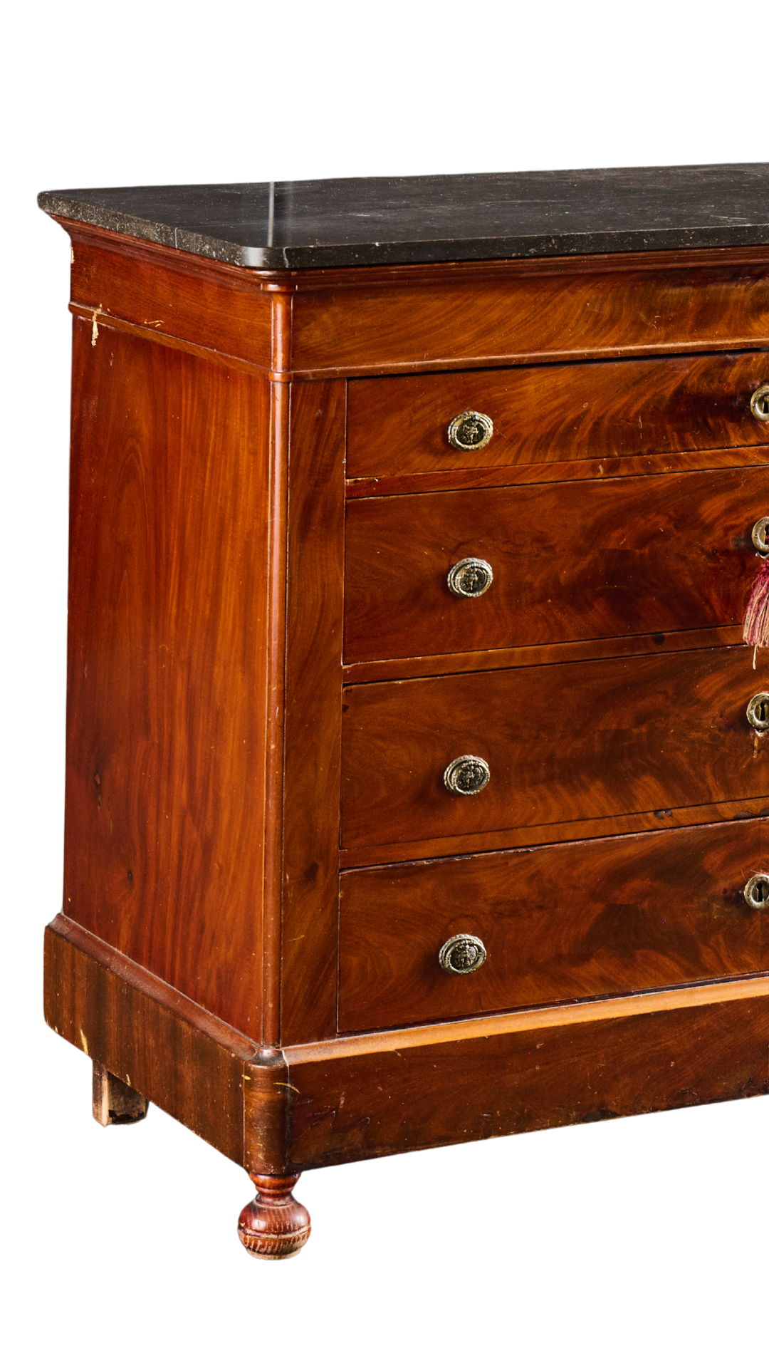 L815 Flame Mahogany w/ Marble Top